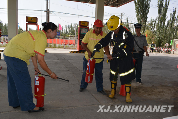 喀什麦盖提消防开展易燃易爆场所演练新工作