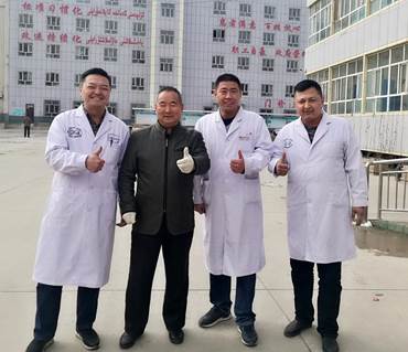 上海援疆完成英吉沙县首例人工膝关节置换术