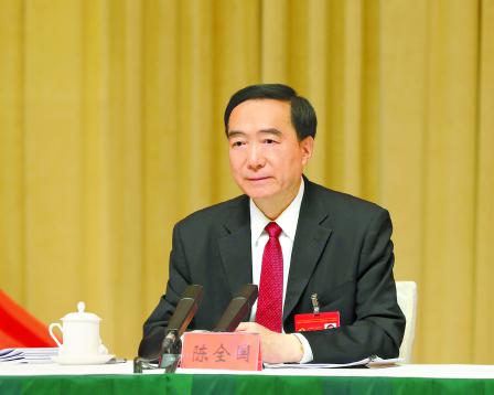 自治区党委常委会主持会议 陈全国讲话审议通过《中国共产党新疆