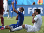 D组：意大利0:1乌拉圭被淘汰出局 苏神再咬人