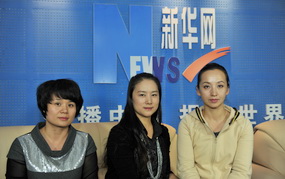 访“新农村少儿少数民族舞蹈课堂”编导蒋玫等