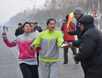 伽师千人长跑迎新年