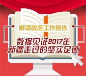 【动新闻】解读政府工作报告——数据见证2017年新疆走过的坚实足迹