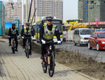 乌鲁木齐交警&ldquo;轻骑兵&rdquo; 及时出警保畅通