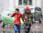 阿勒泰地区普降春雪